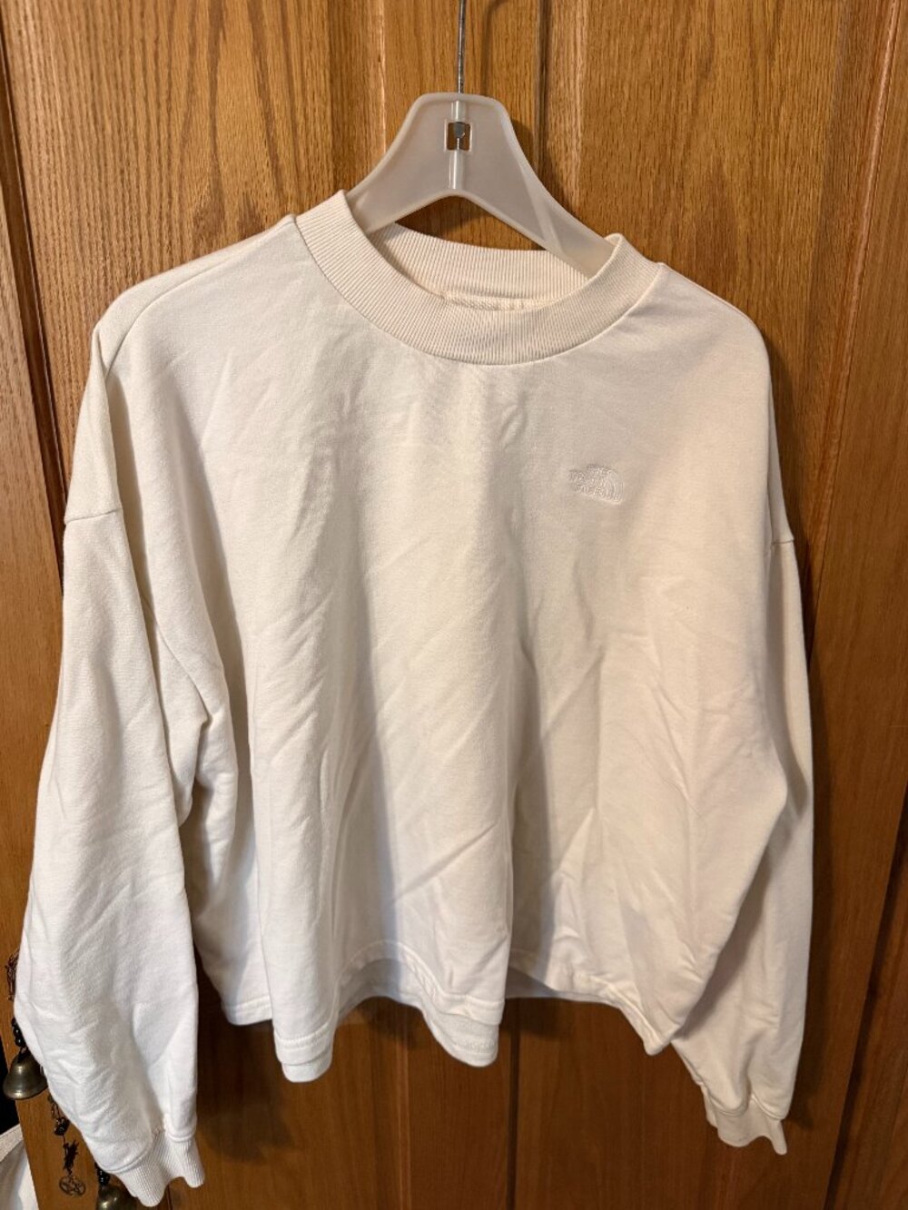 Women's Crop Mockneck Sweatshirt